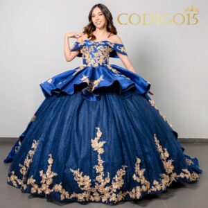 c15 ne25 azul marino/azul rey dorado