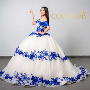 c15 at25 blanco/azul rey