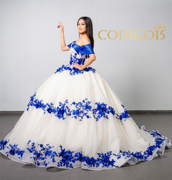 c15 at25 blanco/azul rey